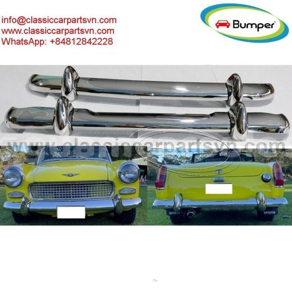 Big with watermark austin healey sprite mk3 bumpers 1964 1965 1