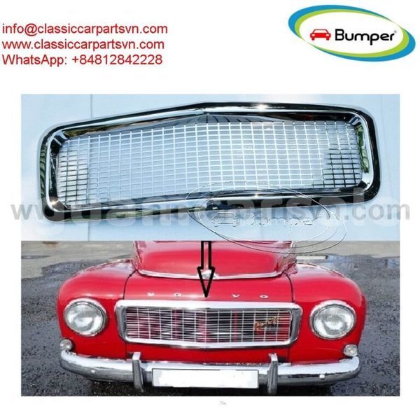 Big with watermark 2 volvo pv 544 front grill new 2 768x768