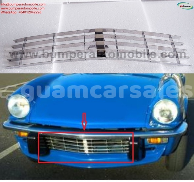 Big with watermark triumph spitfire mk4 1500 gt6 mk3 front grill 0