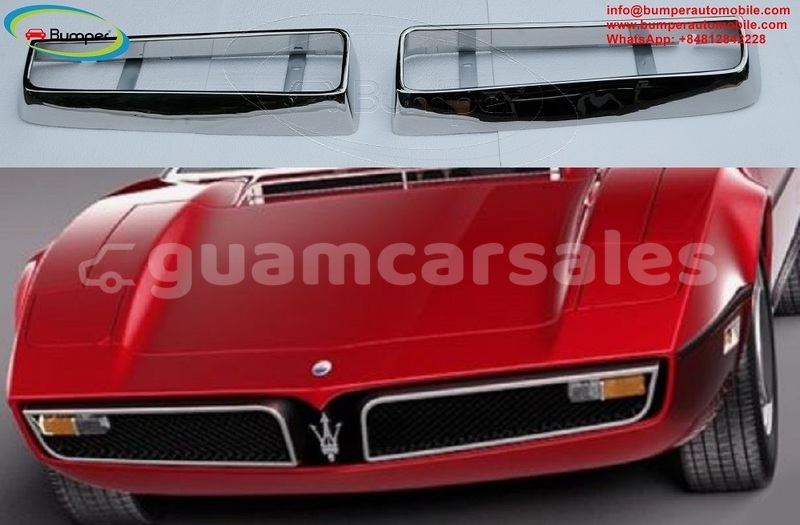 Big with watermark maserati bora 1971 1978 a front bumpers grille new1