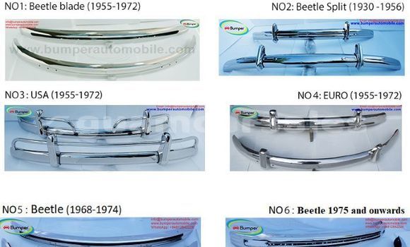 Volkswagen Beetle bumpers